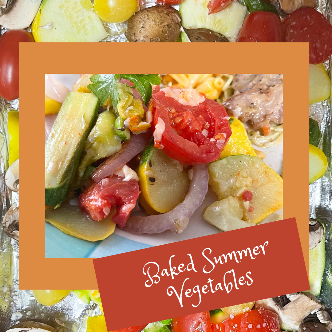 Summer Vegetables Baked in Parchment Paper